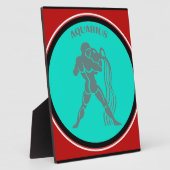 Aquarius Plaque Fotoplaat (Zijkant)