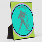 Aquarius Plaque Fotoplaat (Zijkant)