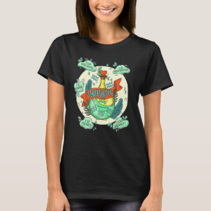 Aquarius Positie met Ingrediënten Magische Astro T-shirt