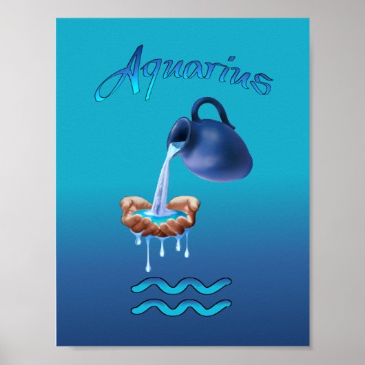 AQUARIUS POSTER (Voorkant)