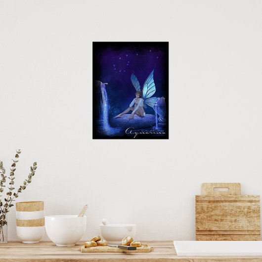 Aquarius Poster (Keuken)