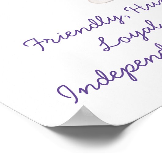 Aquarius - Poster de l'Horoscope de garçon (Coin)