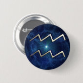 Aquarius Ronde Button 5,7 Cm (Voorkant /achterkant)