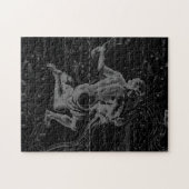 Aquarius Sign Constellation Map door Hevelius Legpuzzel (Horizontaal)