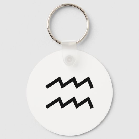 Aquarius Sleutelhanger (Voorkant)