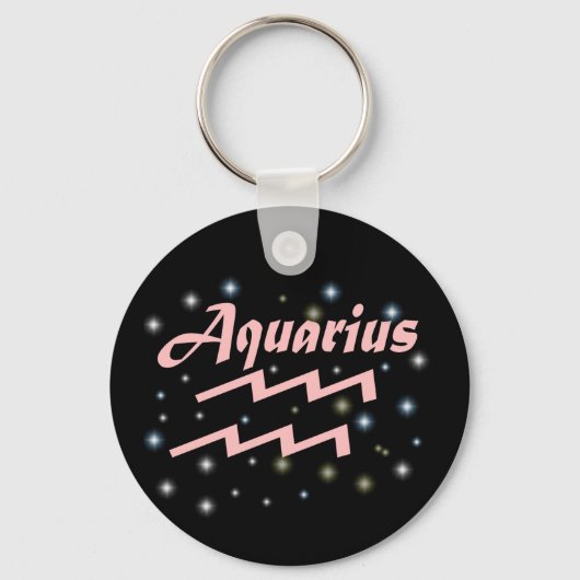 Aquarius Sleutelhanger (Voorkant)