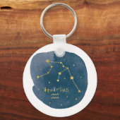 Aquarius Sleutelhanger (Voorkant)
