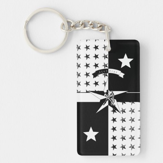 Aquarius Sleutelhanger (Voorkant)