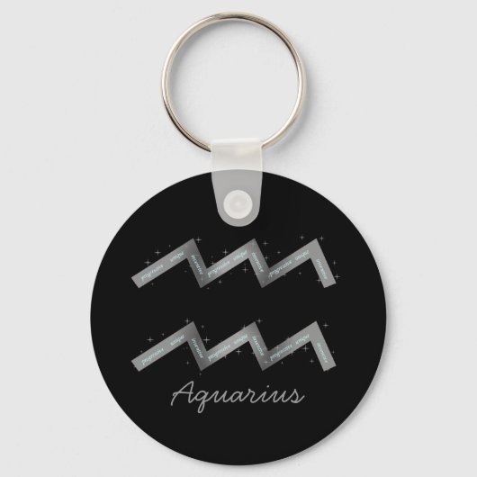 Aquarius Sleutelhanger (Voorkant)