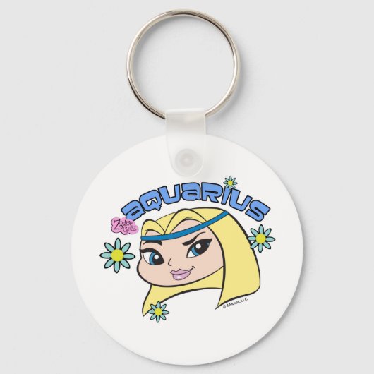 Aquarius Sleutelhanger (Voorkant)