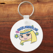 Aquarius Sleutelhanger (Voorkant)