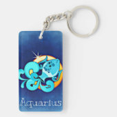 Aquarius Sleutelhanger (achterkant)