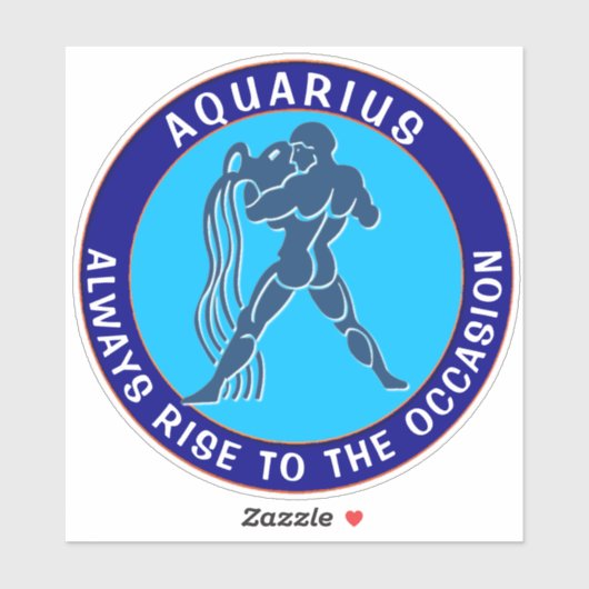 AQUARIUS STICKER (Vel)