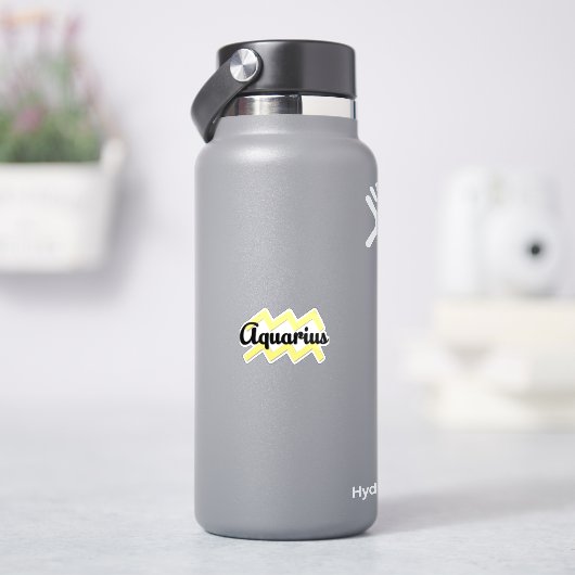 Aquarius Sticker (HydroFlask)