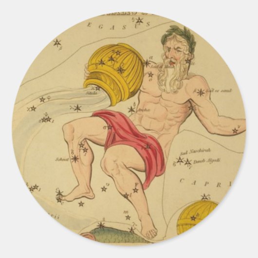 Aquarius Sticker (Voorkant)