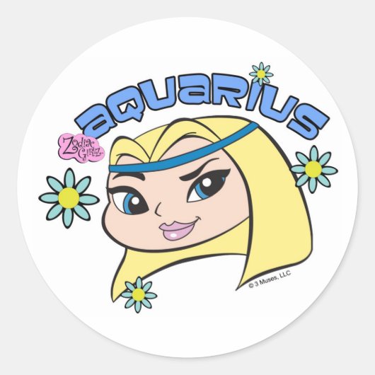Aquarius Stickers (Voorkant)