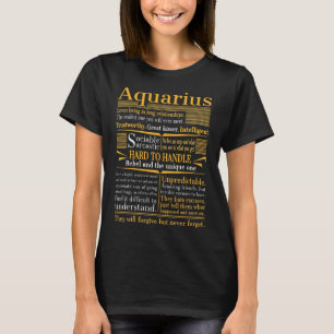 Aquarius T Shirt, Aquarius Birthday t shirt
