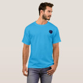 Aquarius T-shirt - Blauwgroen (Voorkant volledig)