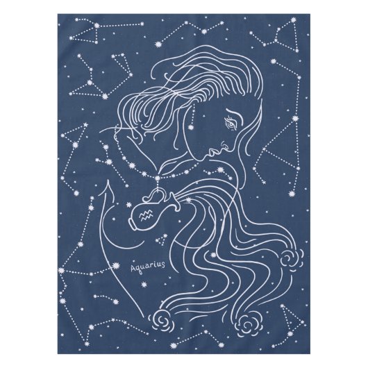 Aquarius Tafelkleed (Voorkant)
