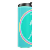 Aquarius Thermal Tumbler Thermosbeker (Gedraaid links)