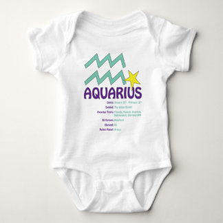 Aquarius Traits Baby Romper