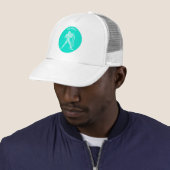 Aquarius Trucker Hat Pet (In situ)