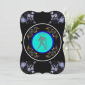 Aquarius Uitnodiging (Staand voorkant)