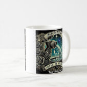 Aquarius "Vision Infinie" Zodiac Mug (Devant droit)