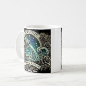 Aquarius "Vision Infinie" Zodiac Mug (Devant gauche)