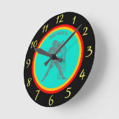 Aquarius Wall klok (Hoek)