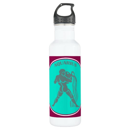 Aquarius Water Fles (Voorkant)