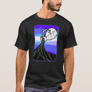 Aquarius Water Jug Star Sign Horoscope Astrologie T-shirt