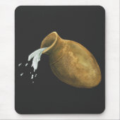 Aquarius waterdrager sterretje zodiastrologie muismat (Voorkant)