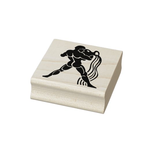 Aquarius Waterdrager Zodiac Art Stempel (Stempel)