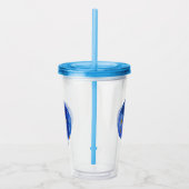 Aquarius Waterverf Night Sky Constellation Zodiac Acryl Drinkbeker (Rechts)