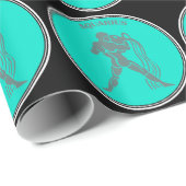 Aquarius Wrapping Paper Cadeaupapier (Rol Hoek)