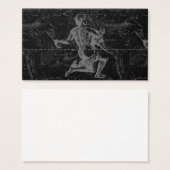 Aquarius Zodiac Constellation Hevelius 1690 (Devant & derrière)