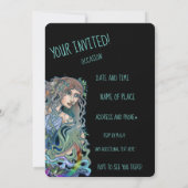 Aquarius Zodiac Kaart (Achterkant)