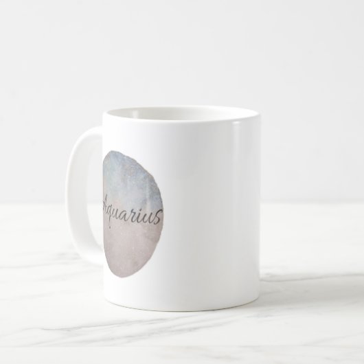 Aquarius - Zodiac Mug (Devant gauche)