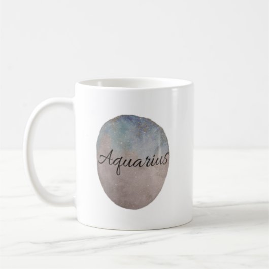 Aquarius - Zodiac Mug (Gauche)