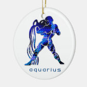 Aquarius Zodiac Ornament (Links)