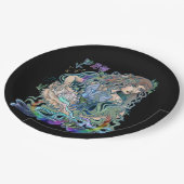 Aquarius Zodiac Papieren Bordje (Gekanteld)