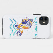 Aquarius Zodiac Sign Case-Mate iPhone Case (Achterkant (horizontaal))