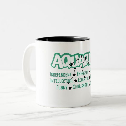 Aquarius Zodiac Sign Traits Mok (Voorkant links)