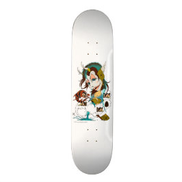 aquarius zodiac skateboard