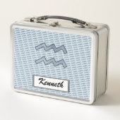 Aquarius Zodiac Symbol Element van K Yoncich (Voorkant)