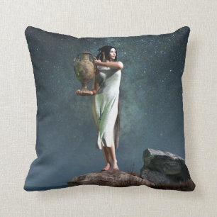 Aquarius Zodiac-symbool Kussen