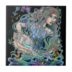 Aquarius Zodiac Tegeltje