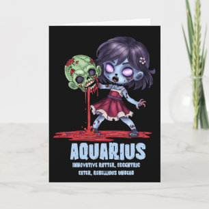Aquarius Zombie Kaart