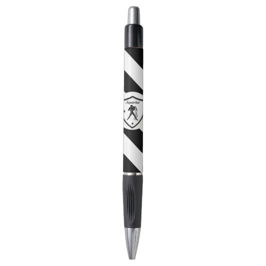 Aquariussymbool Pen (Voorkant Verticaal)